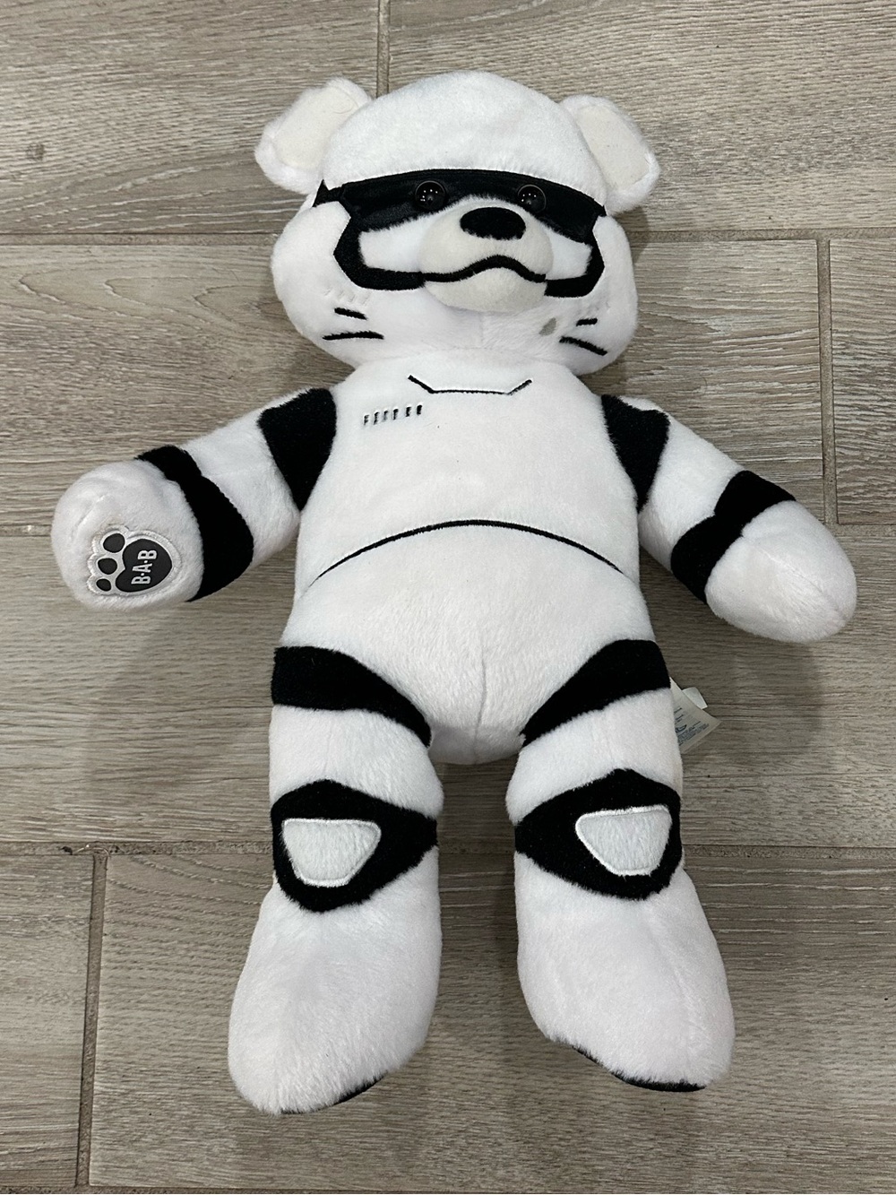 VTG Star Wars: The Force Awakens Build A Bear “Storm Trooper” 18 Inch Plush